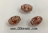 DZI392 10*14mm drum tibetan agate dzi beads wholesale