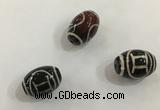 DZI415 10*14mm drum tibetan agate dzi beads wholesale