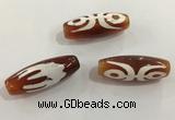 DZI424 10*28mm drum tibetan agate dzi beads wholesale