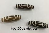 DZI455 10*30mm drum tibetan agate dzi beads wholesale