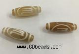 DZI502 10*30mm drum tibetan agate dzi beads wholesale