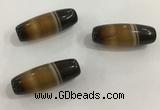 DZI530 10*28mm drum tibetan agate dzi beads wholesale