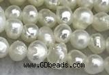 FWP11 14.5 inches 2.8mm potato white freshwater pearl strands