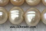 FWP111 15 inches 10mm - 11mm potato pink freshwater pearl strands