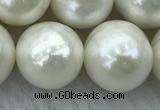 FWP135 15 inches 12mm - 13mm potato white freshwater pearl strands