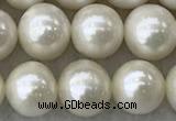 FWP75 15 inches 7mm - 8mm potato white freshwater pearl strands