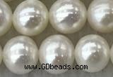 FWP76 15 inches 7mm - 8mm potato white freshwater pearl strands