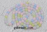 GMN05 Hand-knotted 8mm candy jade 108 beads mala necklaces