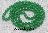 GMN16 Hand-knotted 8mm candy jade 108 beads mala necklaces