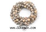 GMN7065 8mm feldspar 108 mala beads wrap bracelet necklaces