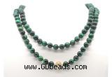 GMN8056 18 - 36 inches 8mm, 10mm green tiger eye 54, 108 beads mala necklaces