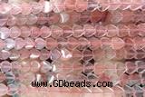 HEAR42 15 inches 6mm heart cherry quartz beads