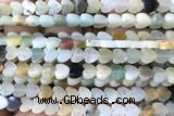 HEAR49 15 inches 6mm heart amazonite gemstone beads