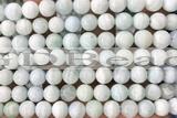 HEMI01 15 inches 8mm round blue hemimorphite gemstone beads