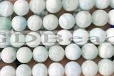 HEMI02 15 inches 10mm round blue hemimorphite gemstone beads