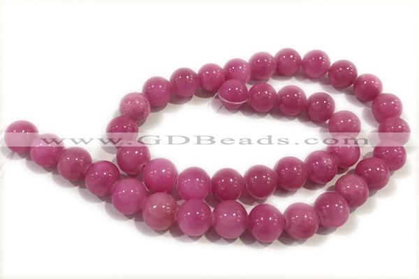 JADE105 15 inches 6mm round honey jade gemstone beads