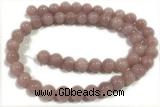 JADE124 15 inches 4mm round honey jade gemstone beads