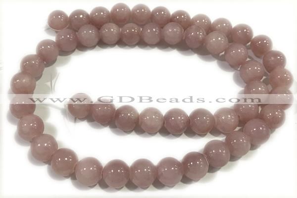 JADE128 15 inches 12mm round honey jade gemstone beads