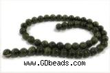 JADE139 15 inches 4mm round honey jade gemstone beads