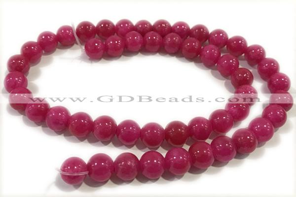 JADE160 15 inches 6mm round honey jade gemstone beads