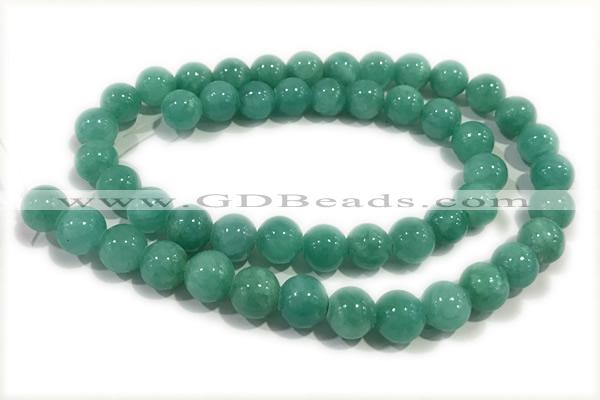 JADE182 15 inches 10mm round honey jade gemstone beads