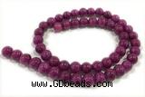 JADE209 15 inches 4mm round honey jade gemstone beads