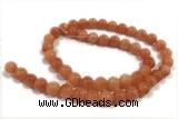 JADE222 15 inches 10mm round honey jade gemstone beads