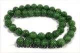 JADE234 15 inches 4mm round honey jade gemstone beads