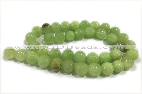 JADE247 15 inches 10mm round honey jade gemstone beads