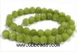 JADE278 15 inches 12mm round honey jade gemstone beads