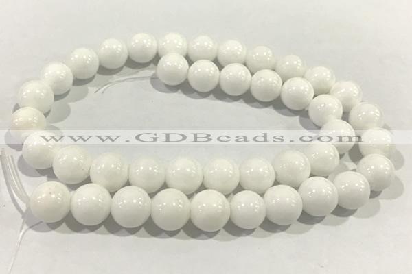 JADE280 15 inches 6mm round honey jade gemstone beads