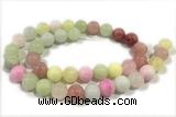 JADE35 15 inches 6mm round mashan jade gemstone beads