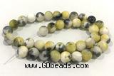 JADE394 15 inches 4mm round persia jade gemstone beads