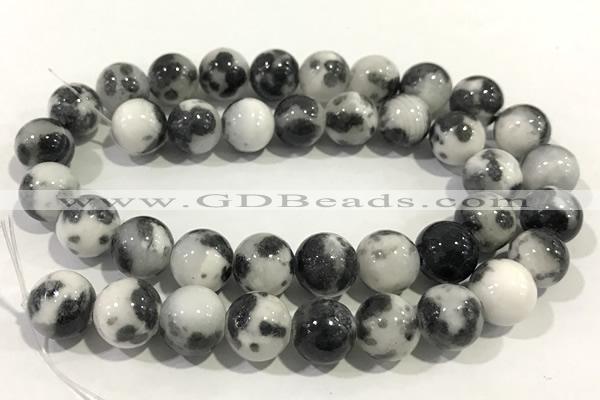 JADE434 15 inches 4mm round persia jade gemstone beads