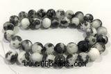 JADE435 15 inches 6mm round persia jade gemstone beads