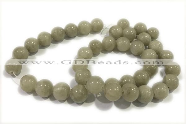 JADE49 15 inches 4mm round honey jade gemstone beads