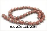 JADE494 15 inches 4mm round silvery jade gemstone beads