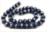 JADE504 15 inches 4mm round silvery jade gemstone beads