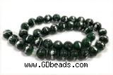 JADE520 15 inches 6mm round silvery jade gemstone beads