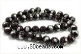 JADE539 15 inches 4mm round silvery jade gemstone beads