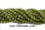 JADE686 15 inches 8mm round lemon jade gemstone beads