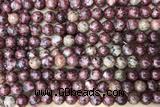 JASP25 15 inches 8mm Brazil red jasper beads