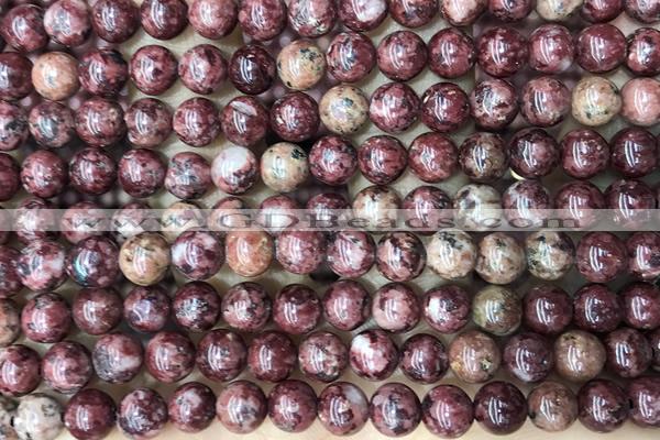 JASP25 15 inches 8mm Brazil red jasper beads