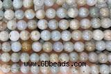 JASP36 15 inches 8mm round mica jasper beads