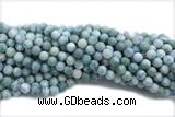 LARI03 15 inches 7mm round larimar gemstone beads