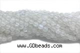 MOON12 15 inches 8mm round white moonstone gemstone beads