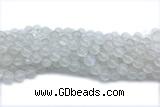 MOON13 15 inches 10mm round white moonstone gemstone beads