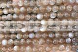 MOON16 15 inches 7mm round moonstone gemstone beads