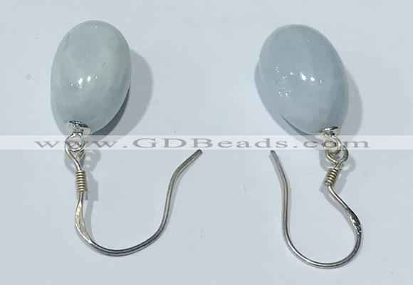 NGE419 10*14mm teardrop aquamarine earrings wholesale