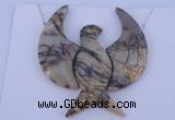 NGP11 Picasso jasper gemstone pendants set jewelry wholesale